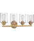 Bolden 4-Light Vanity Satin Brass