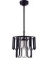 Melody 1-Light Pendant Flat Black