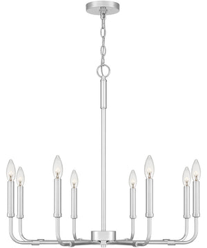 Abner 8-light Chandelier Polished Chrome