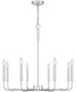Abner 8-light Chandelier Polished Chrome
