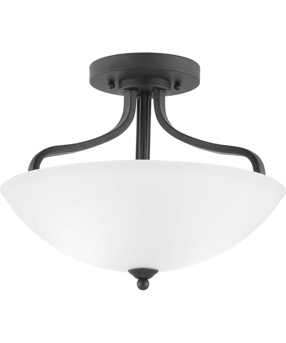 Laird 3-Light Semi-Flush Convertible Antique Bronze