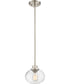 Trilogy Small 1-light Mini Pendant Brushed Nickel