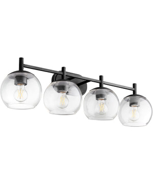 Lyon 4-light Bath Vanity Light Matte Black