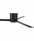 60" Burke 1-Light Ceiling Fan Flat Black