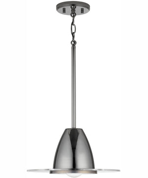 Jett 1-Light Pendant Black Chrome