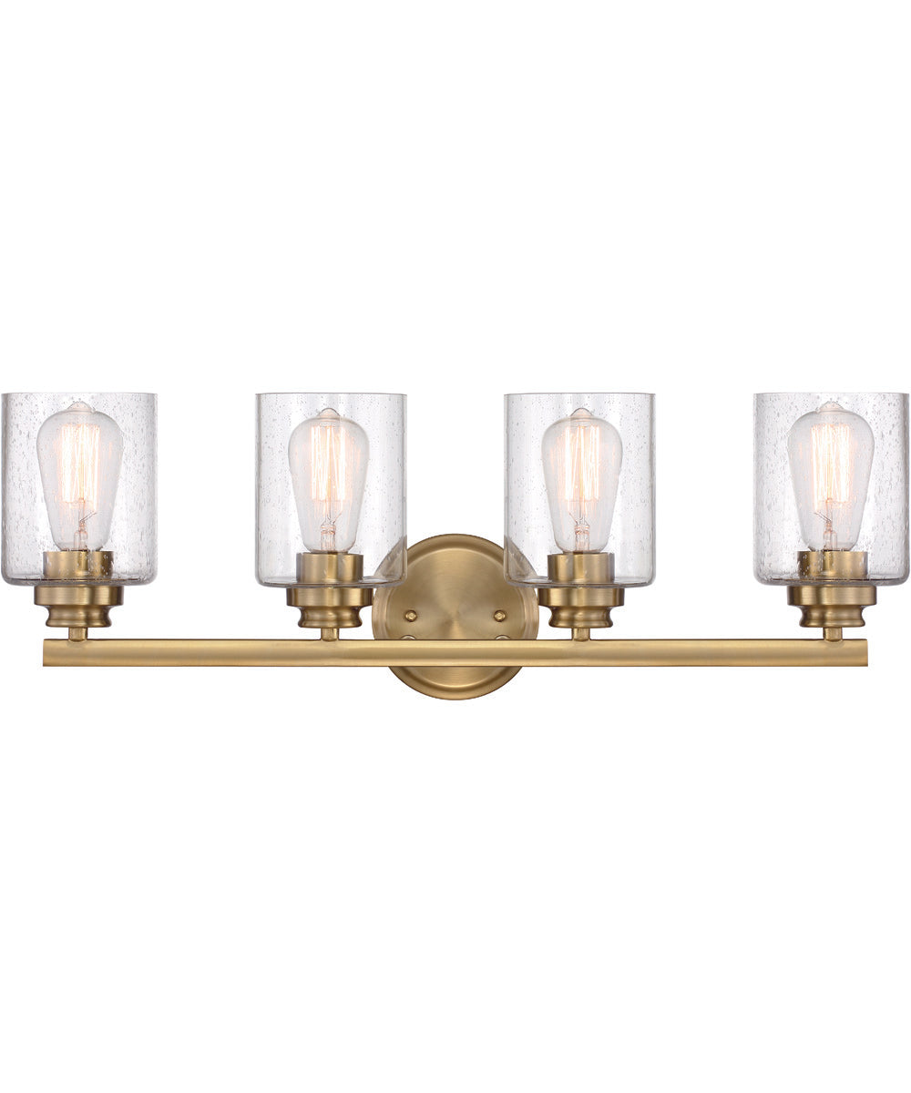 Bolden 4-Light Vanity Satin Brass