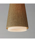 Sumatra 1-Light Pendant Natural Aged Brass