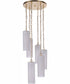 Myos 6-Light Pendant Sunset Gold
