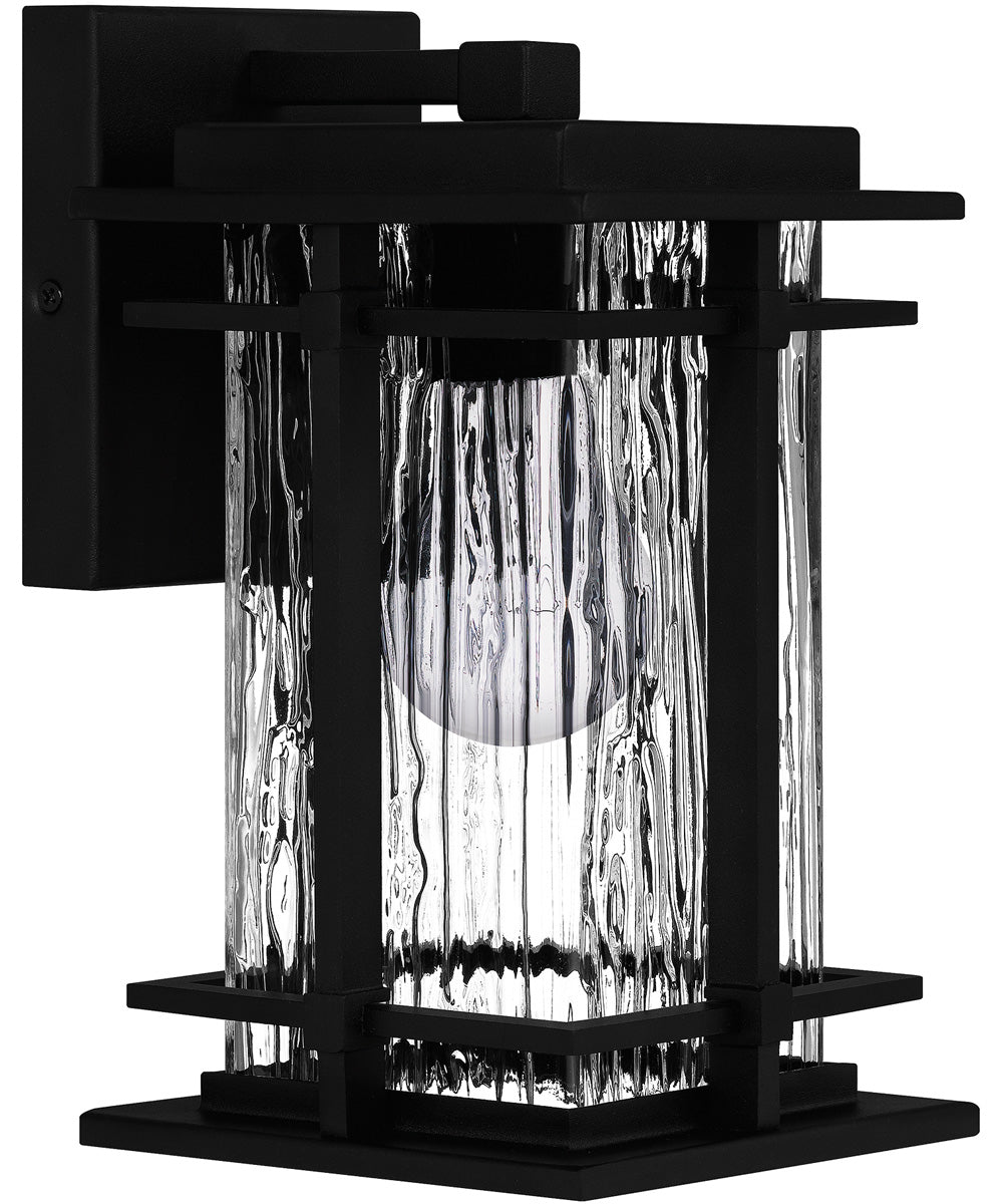 McAlister Small 1-light Outdoor Wall Light  Coastal Armour Aluminum Earth Black