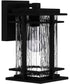 McAlister Small 1-light Outdoor Wall Light  Coastal Armour Aluminum Earth Black