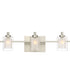 Kolt Large 3-light Bath Light Brushed Nickel