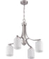 Bolden 4-Light Chandelier Brushed Polished Nickel