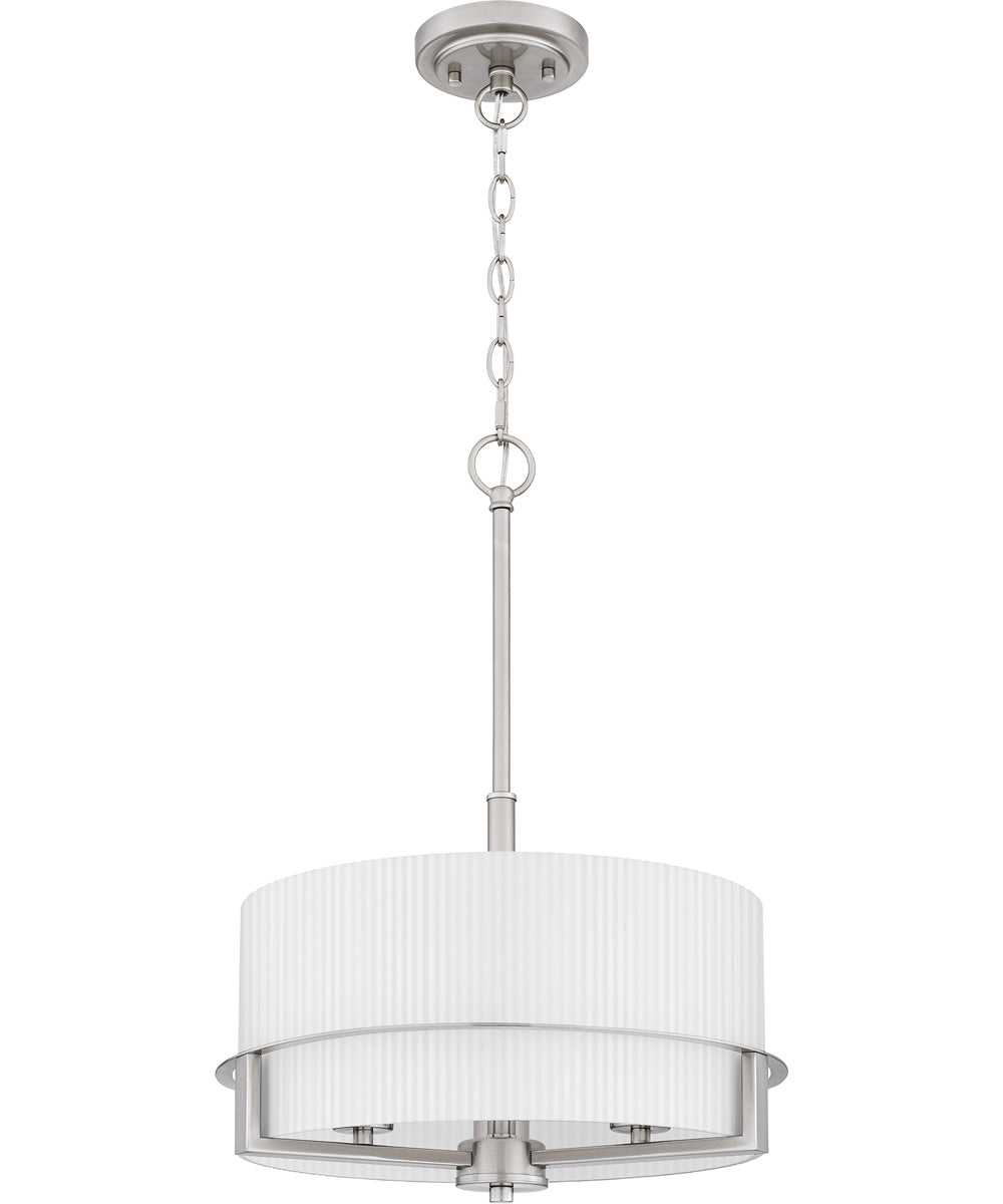 Seymour Large 3-light Pendant Brushed Nickel