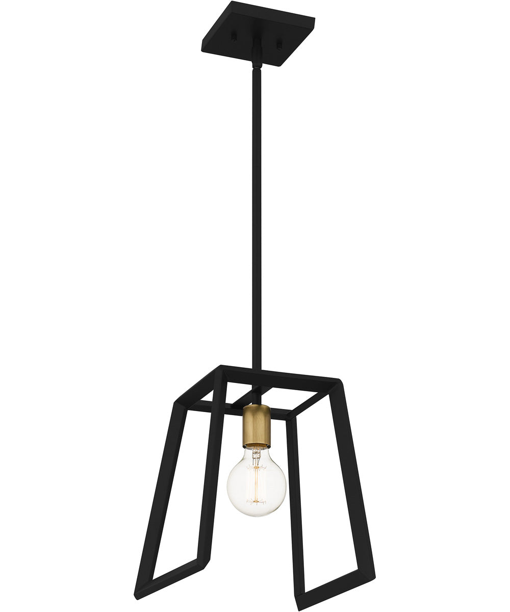 Tilly Small 1-light Mini Pendant Matte Black