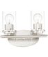 Corona 2-Light Bath Vanity Satin Nickel
