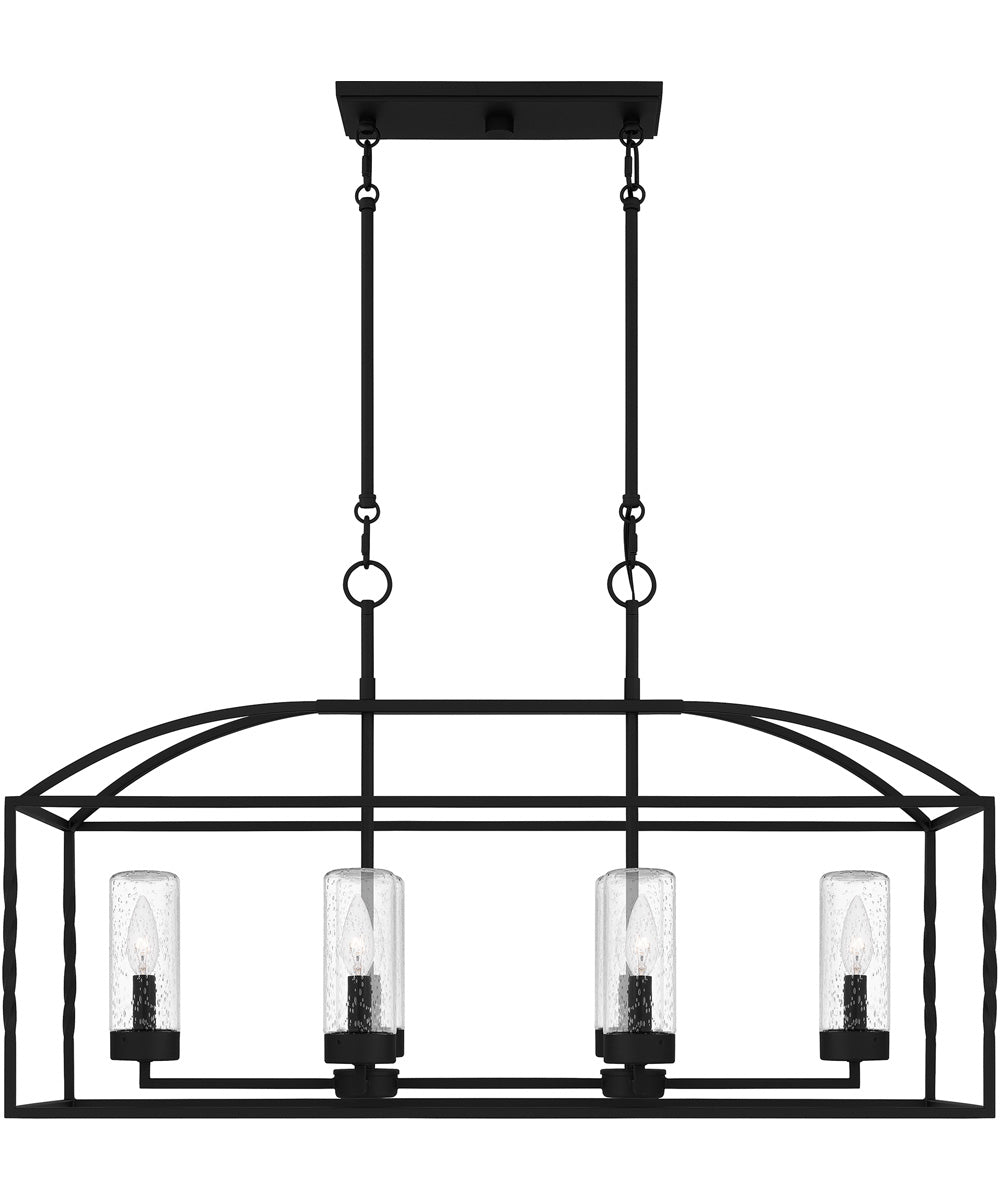 Thatcher 6-light Outdoor Wall Light Earth Black
