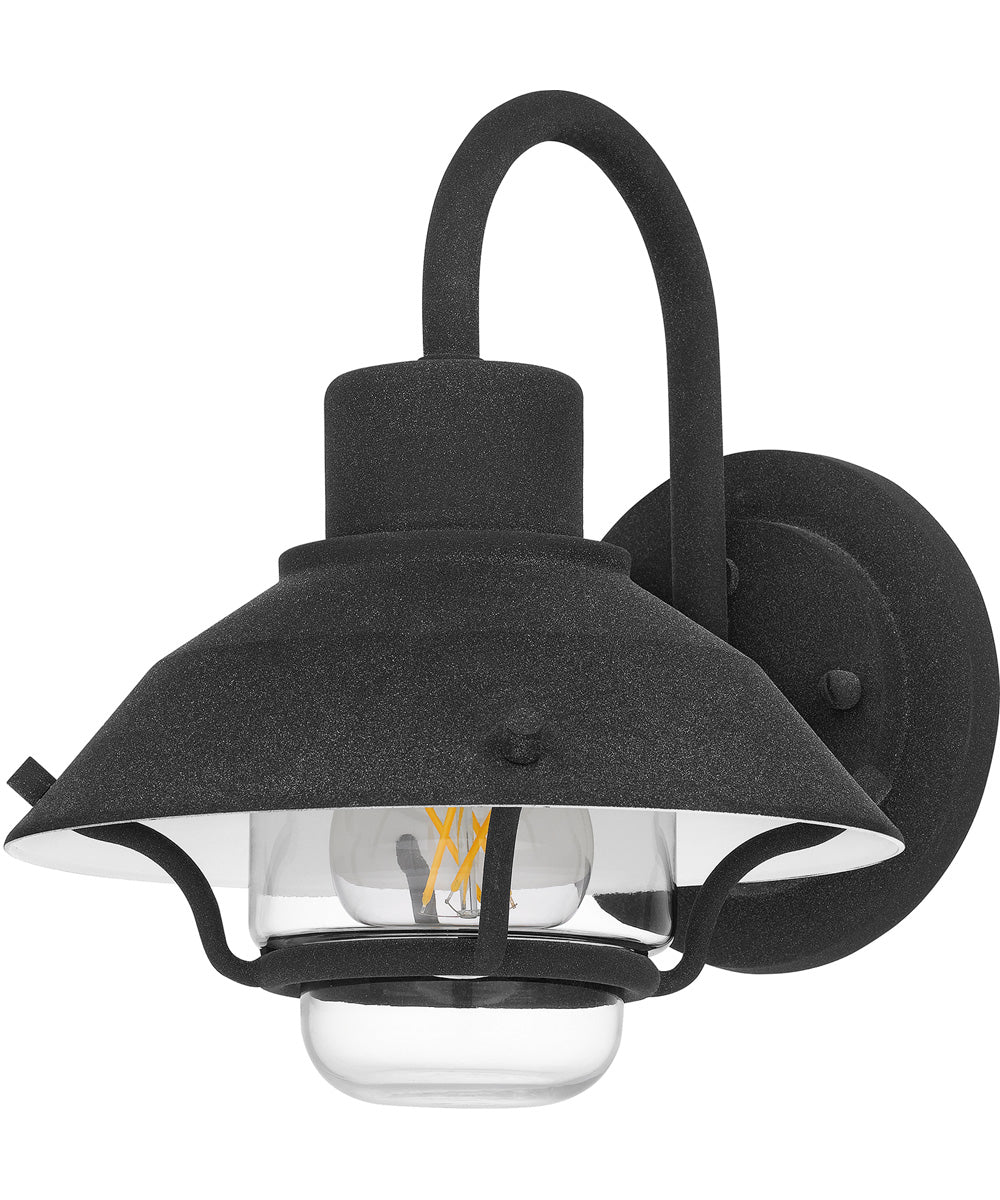 Lavalier Medium 1-light Outdoor Wall Light  Coastal Armour Aluminum Mottled Black