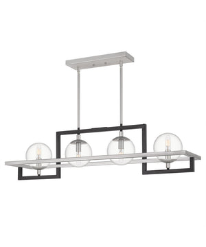 Kane 4-light Island Light Earth Black