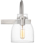 Atmore Large 3-light Bath Light Brushed Nickel