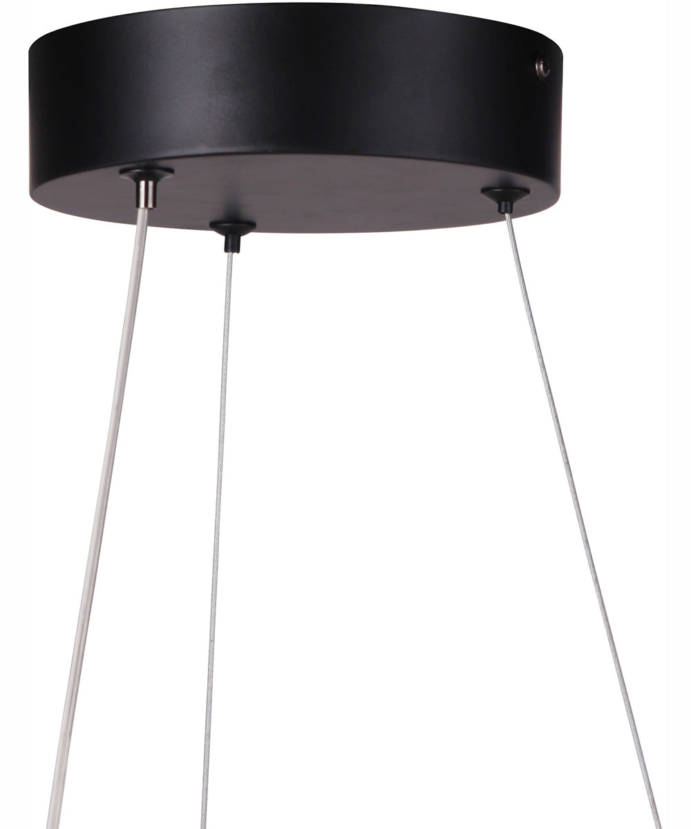 Pulse 1-Light Pendant Flat Black