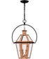Burdett 2-light Pendant Aged Copper