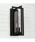Kent 2-Light Outdoor Wall-Lantern Rain or Shine - Black