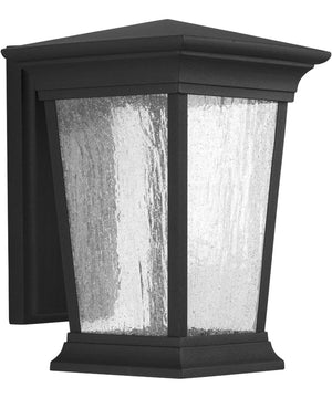 Arrive 1-Light Medium Wall Lantern Textured Black
