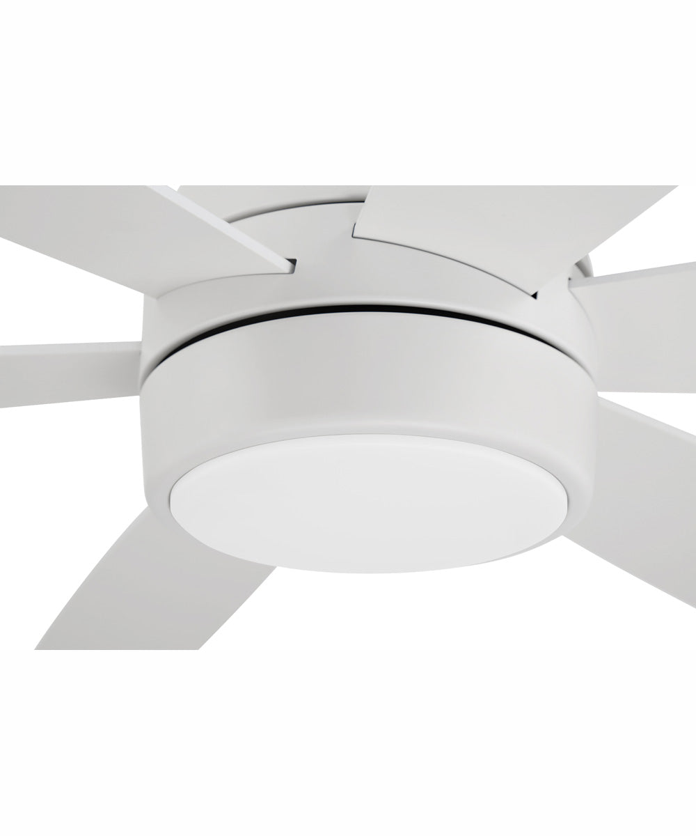 52" Trevor 1-Light Ceiling Fan White