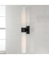 Sutton 2-Light Sconce Matte Black