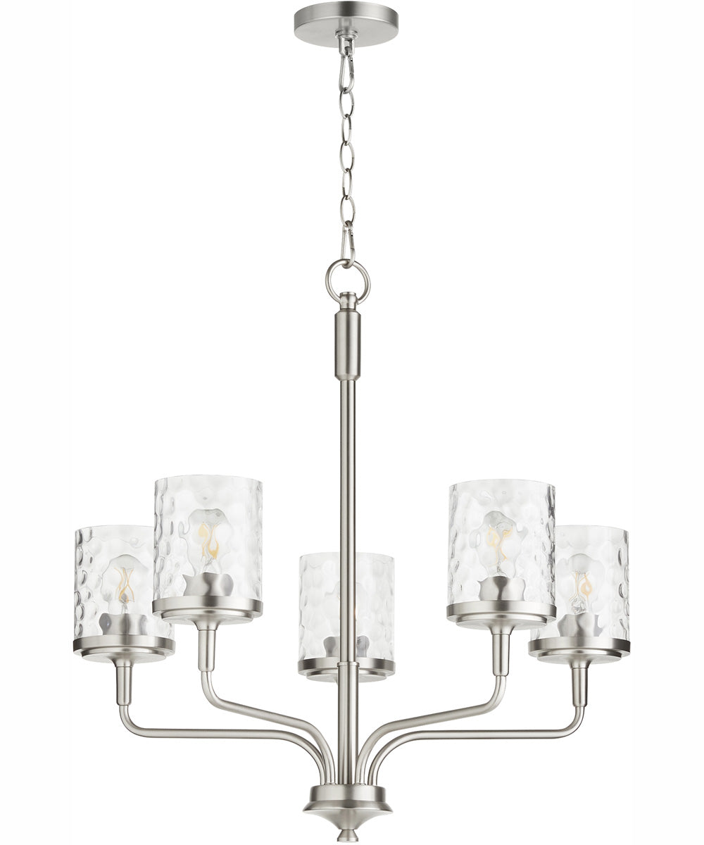 Starky 5-light Chandelier Satin Nickel