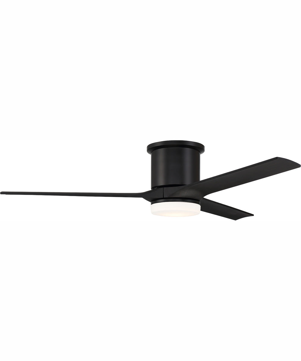 60" Burke 1-Light Ceiling Fan Flat Black