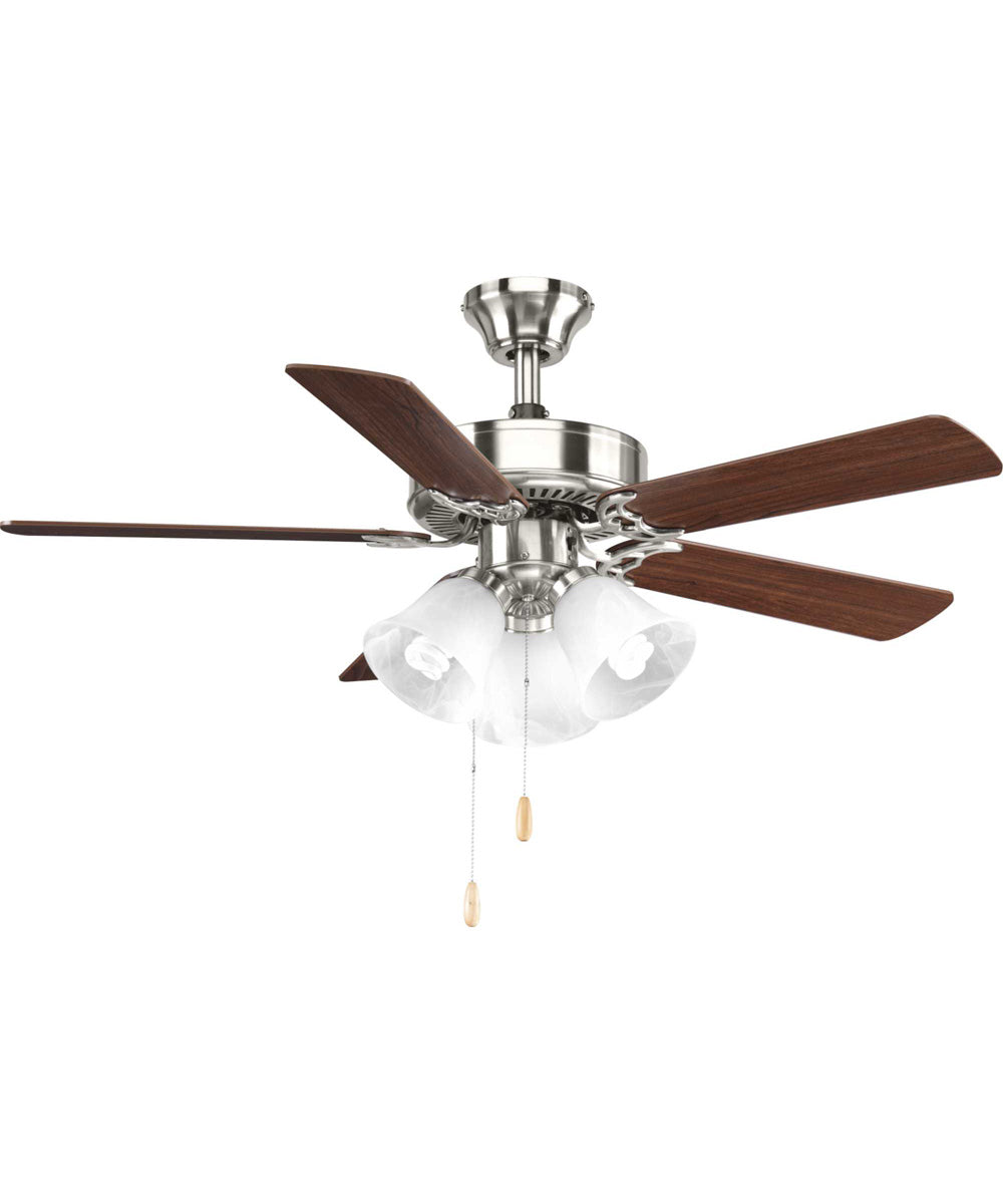 AirPro Builder 42" 5-Blade Ceiling Fan Brushed Nickel