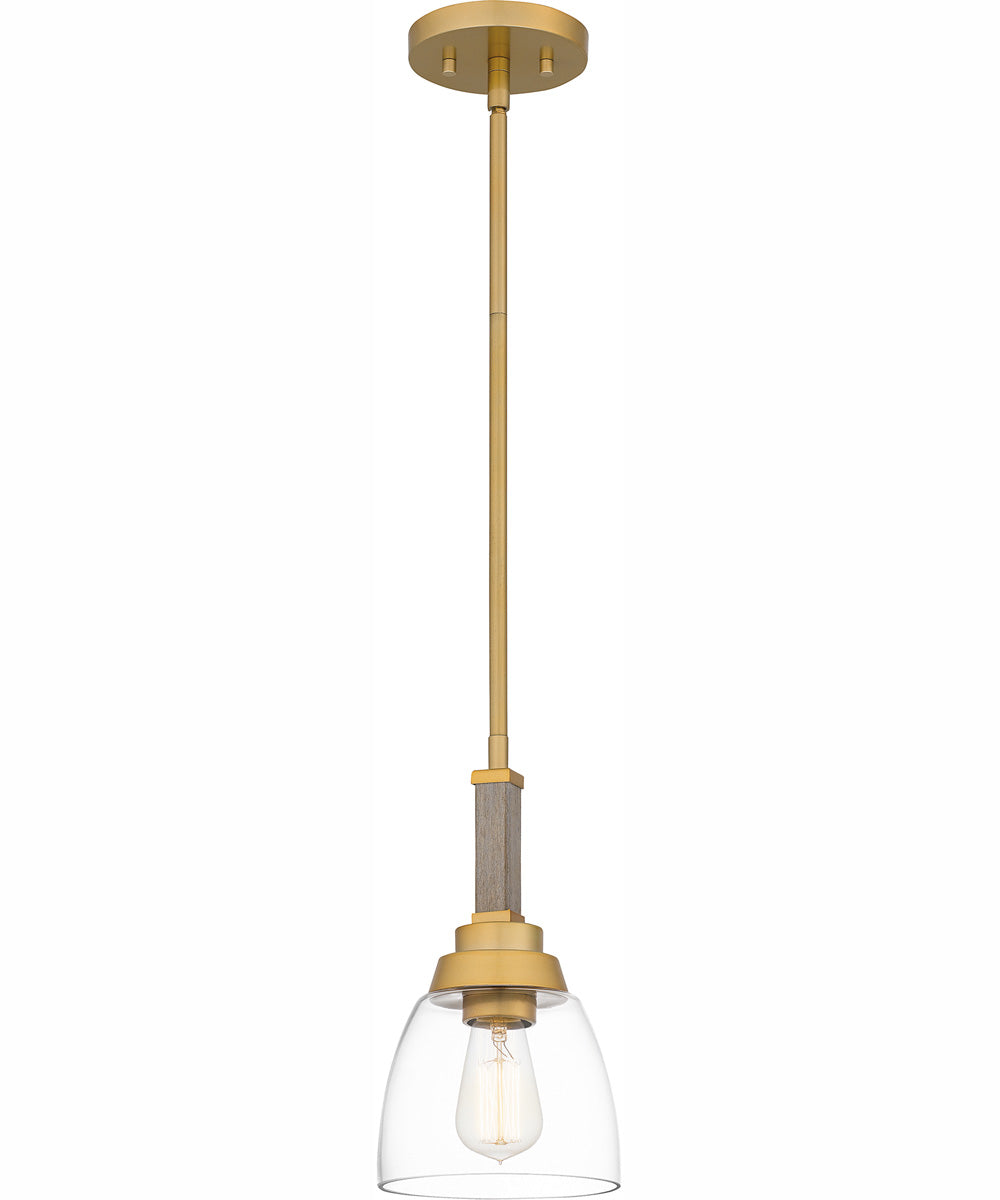 Burkett Small 1-light Mini Pendant Light Gold