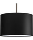Markor 16" Drum Shade for Use with Markor Pendant Kit Black Parchment