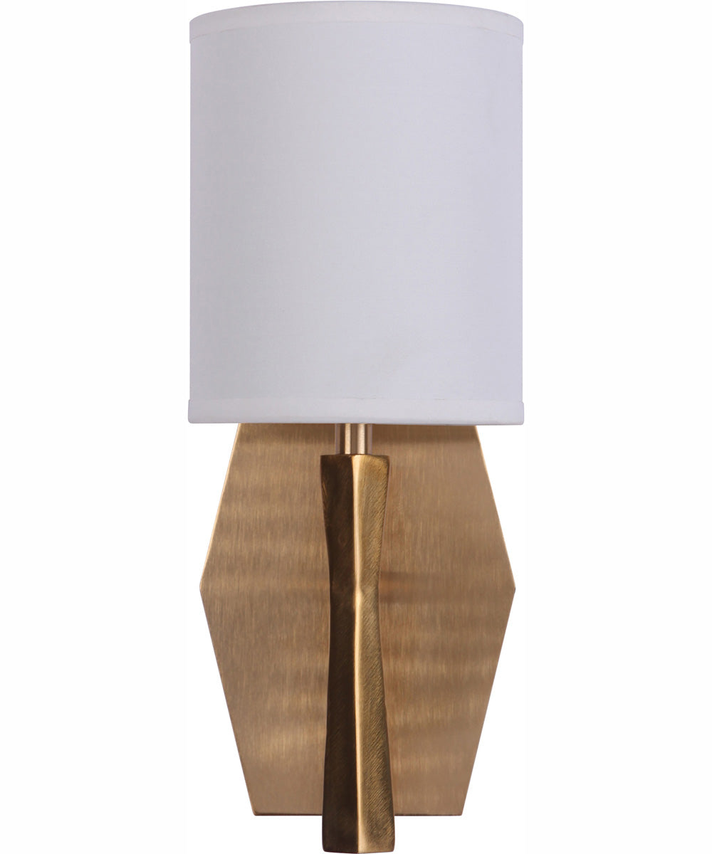 Chatham 1-Light Wall Sconce Satin Brass