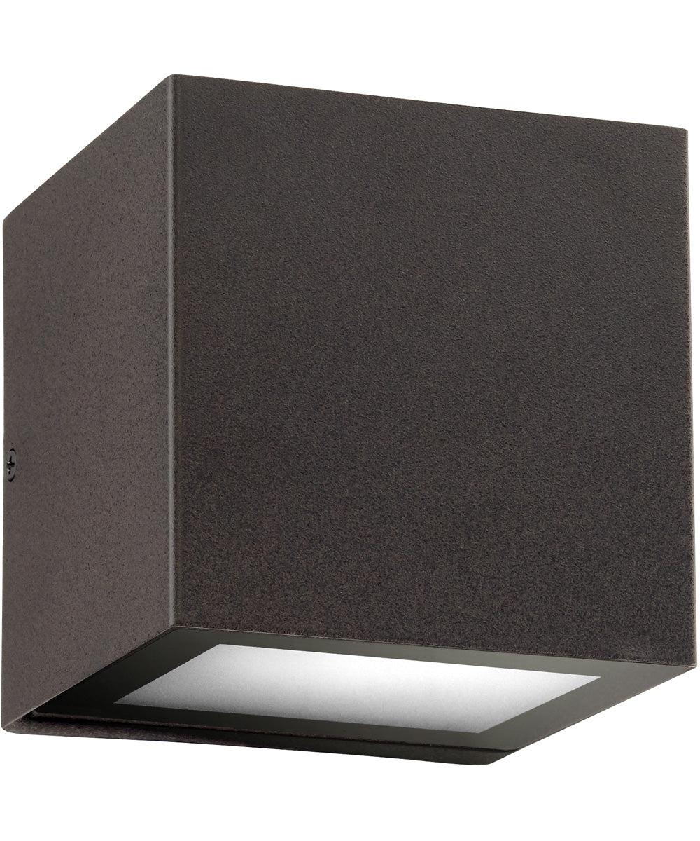 5"H Ion 1-light LED Outdoor Wall Lantern Oiled Bronze