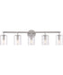 Hailie 5-Light Vanity Satin Nickel