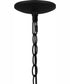 Reece Large 1-light Outdoor Pendant Light  Coastal Armour Aluminum Earth Black