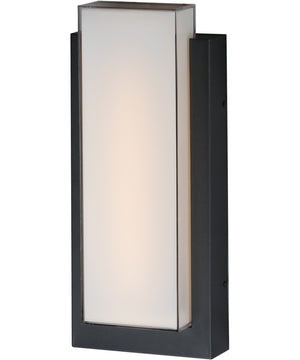 Tower Medium LED Outdoor Wall Sconce Black
