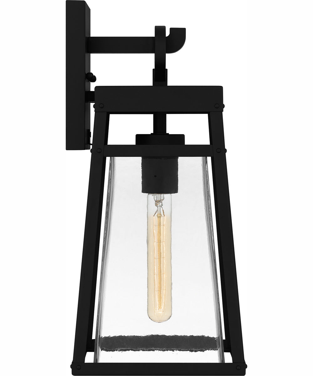 Godfrey Medium 1-light Outdoor Wall Light  Coastal Armour Aluminum Matte Black