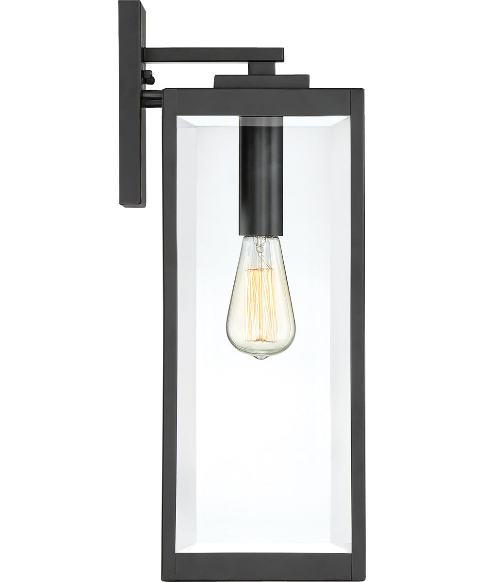Westover Large 1-light Outdoor Wall Light Earth Black