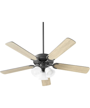 52" Virtue 3-light LED Ceiling Fan Matte Black