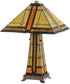 25"H Sierra Prairie Mission  Tiffany Table Lamp