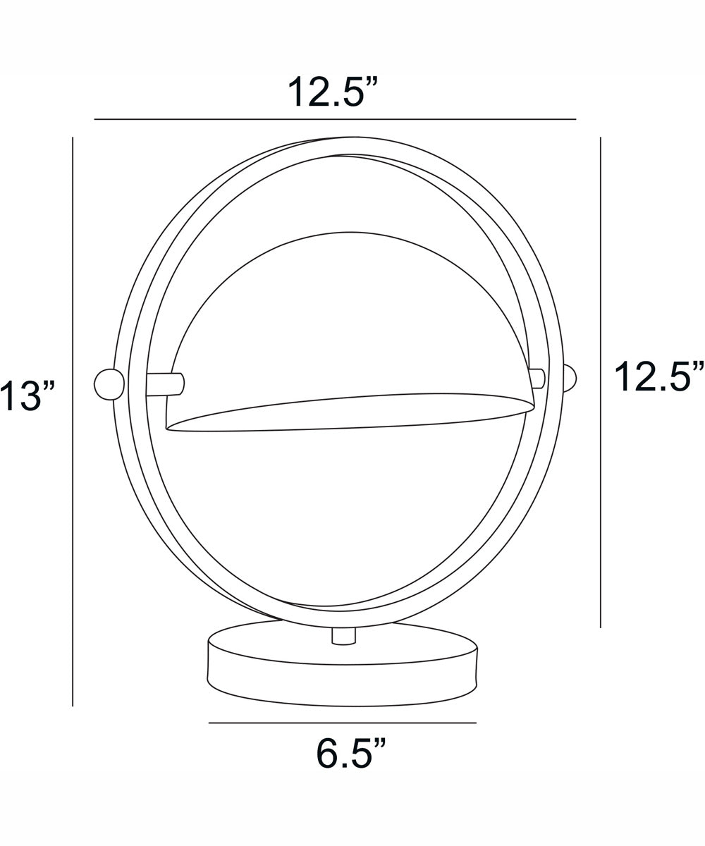 Wanda 1-Light Table Lamp White/Wood Finished