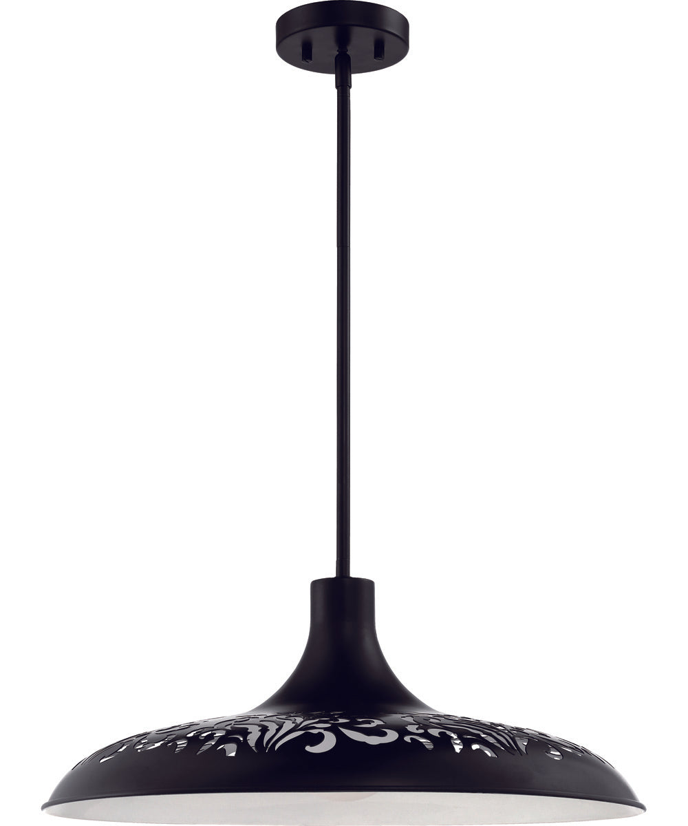Pocco 1-Light Pendant Flat Black