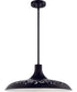 Pocco 1-Light Pendant Flat Black