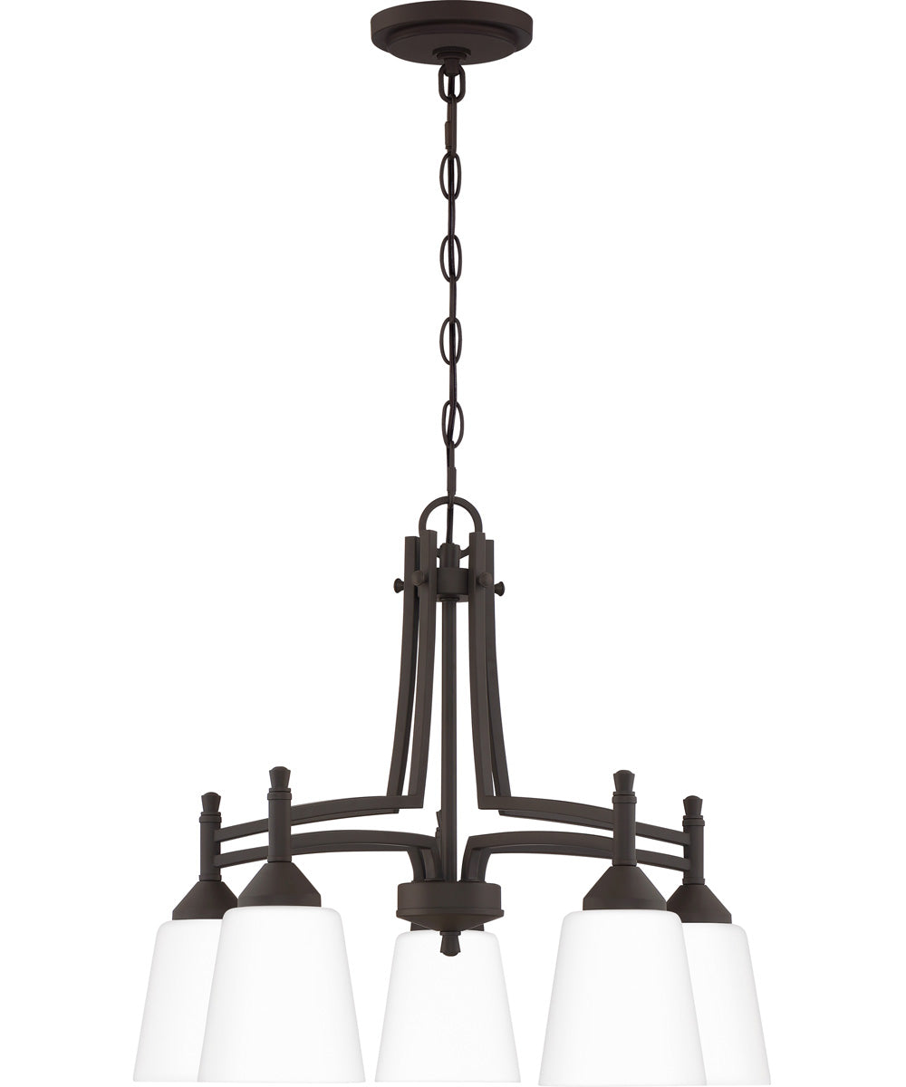Billingsley 5-light Chandelier Old Bronze