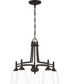 Billingsley 5-light Chandelier Old Bronze