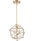 Stacia 5-Light Led Mini Pendant French Gold Finished