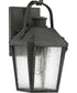 Carriage Small 1-light Outdoor Wall Light Mottled Black